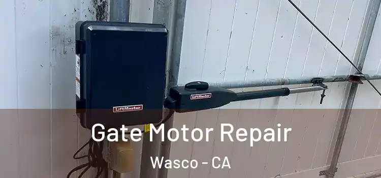 Gate Motor Repair Wasco - CA
